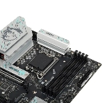 Материнская плата MSI B760M GAMING PLUS WIFI, LGA 1700, Intel B760, 4xDIMM DDR5, 4xSATA, 2xM.2, 1xPCI-E 4.0 x16, 1xPCI-E 3.0 x1, 2xHDMI, 2xDP, 1x 2.5Gb LAN, 2xUSB-A 3.2 Gen 2, 4xUSB 2.0, Micro-ATX, фото7