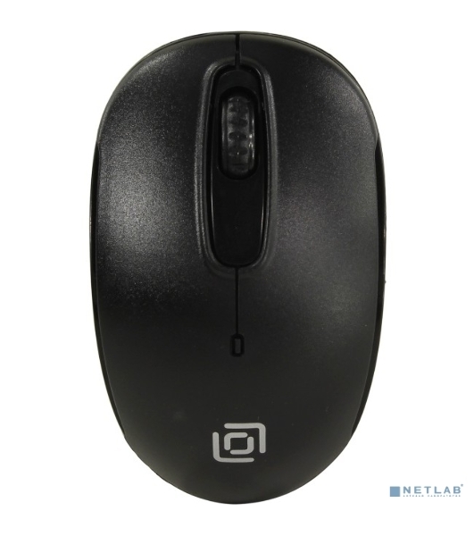 Мышь беспроводная Oklick 505MW черный, 1000 dpi, радиоканал, USB, кнопки - 3