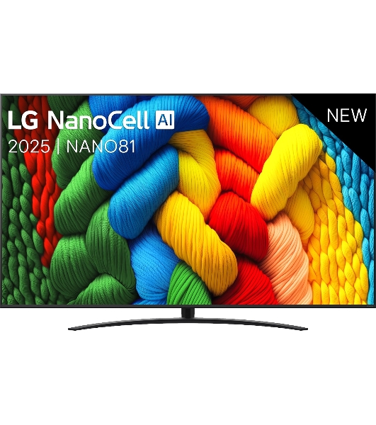 Телевизор LG 86' 86NANO81A6A черный DLED 4K UHD 60Hz Smart TV WebOS