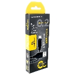 Кабель Cablexpert для Apple CCB-USB-AMAPO2-1MB, AM/Lightning, издание Classic 0.2, 1м, черный, блистер, фото 1