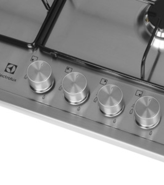 Газовая варочная панель Electrolux KGS6424SX нержавеющая сталь