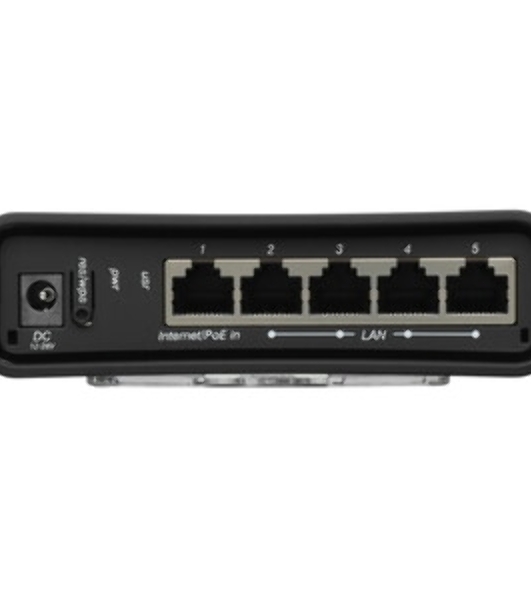 Маршрутизатор 10/100/1000M 5PORT RBD52G-5HACD2HND-TC MIKROTIK