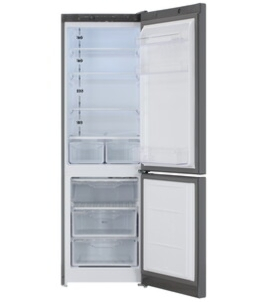 Холодильник Indesit DS 3180 G серый, двухкамерный, 223/87 л., морозилка снизу