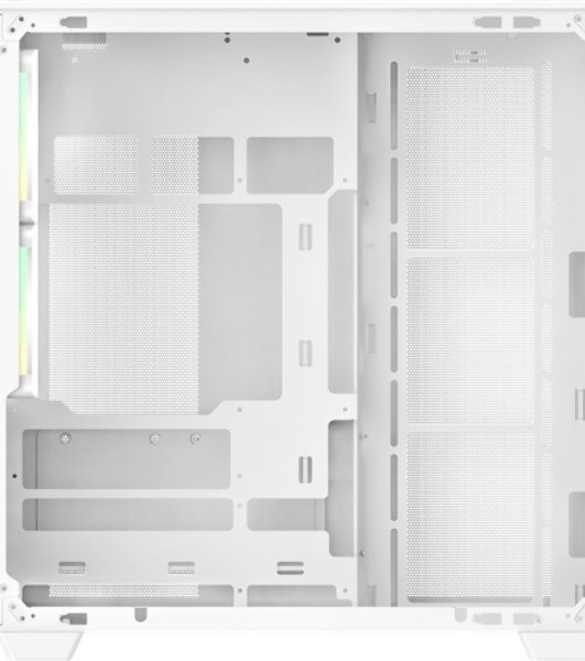 Корпус Ocypus Delta C74 ARGB White, Midi-Tower, белый, 2 x 120 мм