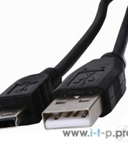 Кабель Rexant Шнур mini USB (male) - USB-A (male) 0.2M черный