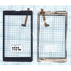 Сенсорное стекло (тачскрин) HSCTP-827-8-V1, черное, фото3