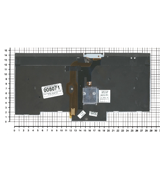 Клавиатура для ноутбука Lenovo ThinkPad T430 T430I X230 T530 L430 L530 черная с подсветкой