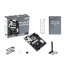Материнская плата ASUS PRIME B650-PLUS WIFI, AM5, AMD B650, 4xDDR5, 4xSATA, 2xM.2, 1xPCIe 4.0 x16, 2xPCIe 4.0 x1, 1xDP, 1xHDMI, 1x2.5Gb LAN, Wi-Fi 6E, Bluetooth 5.3, 4xUSB-A 10Gbps, 2xUSB-A 5Gbps, 2xUSB-A 2.0, 5x3.5 мм, 7.1, ATX, фото 1