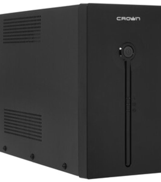 Источник бесперебойного питания Crown CMU-SP1500EURO USB/1500 ВА/900 Вт/1 х IEC 320 C13 (компьютерная), 4 х CEE 7 (евророзетка)