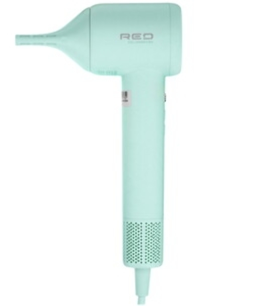 Фен Red Solution F572 зеленый/мятный, 1400 Вт, компактный, ионизация