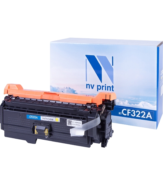 Картридж лазерный NVPrint совместимый НР CF322A Yellow для LJ Color M680dn, M680f, M680z (16500k)