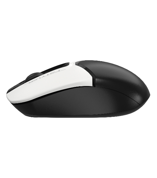 Мышь беспроводная A4Tech Fstyler FG12 белый/черный, 1200 dpi, радиоканал, USB, кнопки - 3