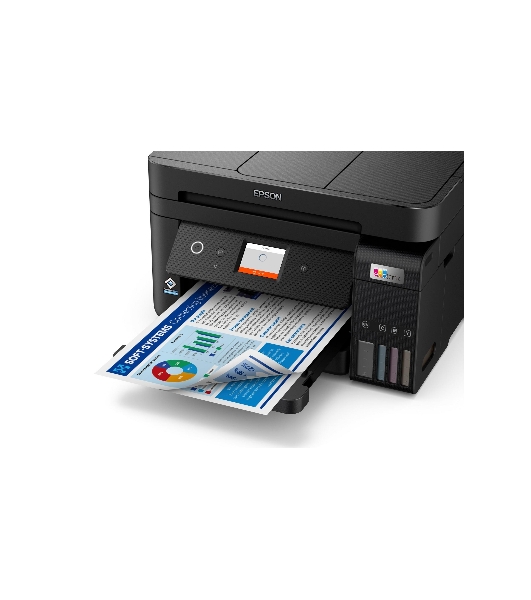 МФУ струйное Epson L6290, (C11CJ60505/C11CJ60405/C11CJ60507/C11CJ60408/C11CJ60406), А4, цветной, печ. до 15/8.5 стр/мин., 4800x1200 dpi (печ.), 1200 x 2400 dpi (скан.), Wi-Fi, Ethernet, USB