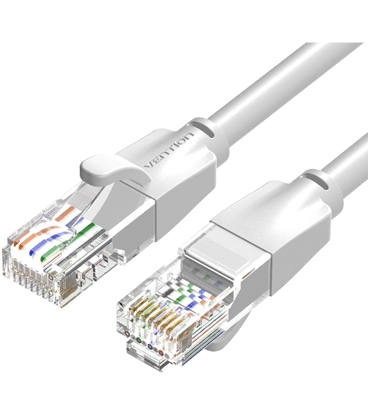 Патч-корд Vention прямой UTP cat.6, RJ45 - 1,5 м. Серый