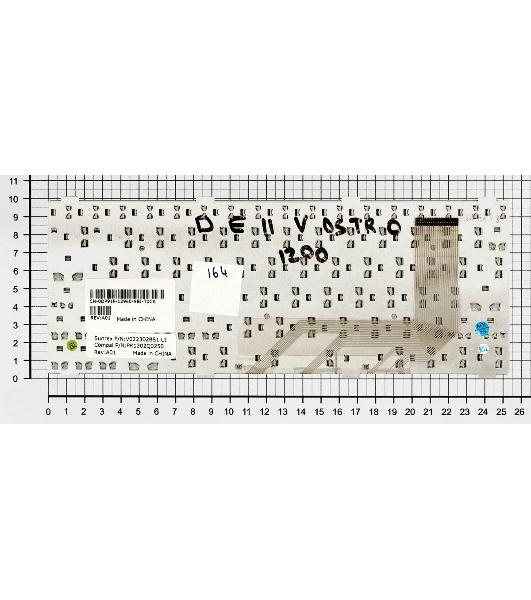 Клавиатура для ноутбука Dell Vostro 1200 V1200 белый