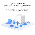 Бесшовный Mesh роутер Mercusys Halo H30G(3-pack) AC1300 10/100/1000BASE-TX, фото27