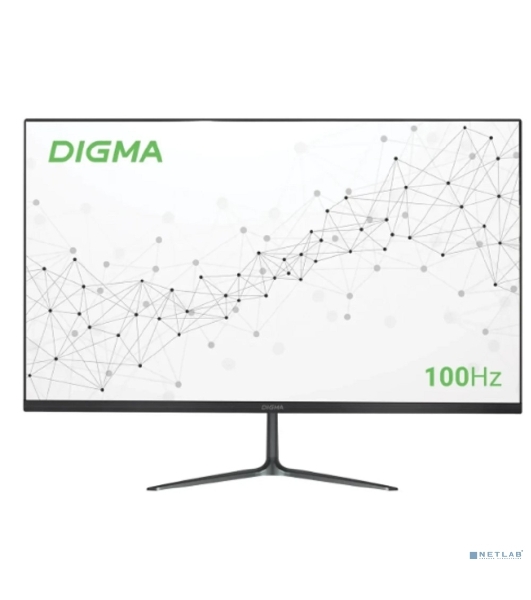 Монитор 23.8' Digma Progress 24P302F IPS 1920x1080, 100 Гц, 5 мс, 16:9, 250 кд/м², HDMI 1.4, VGA, 3.5 Jack, FreeSync, черный