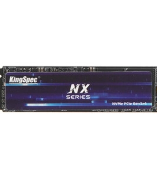 Накопитель SSD KingSpec NX-256, 256Gb, PCIe 3.0 x4, M.2 2280, NVMe, R/W 3400/3100