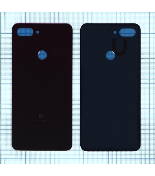 Задняя крышка для Xiaomi Mi 8 Lite фиолетовый