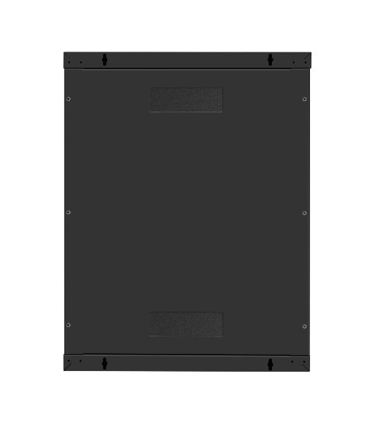 Шкаф телекоммуникационный 19' настенный 15U ExeGate EC-WM-15U.600.M.BLACK (19”, 15U, 600x600x769mm (ШхГхВ), передняя дверь металл, съемные боковые панели, пыле- и влагозащита IP23, черный RAL 9004)
