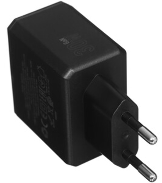Сетевое зарядное устройство BOROFONE (6941991110641) 1USB+1Type-C 3.0A QC3.0 PD 30W, черный