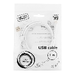 Кабель USB2.0 Pro Cablexpert CCP-mUSB2-AMBM-W-1M, AM/microBM 5P, 1м, экран, белый, пакет, фото6