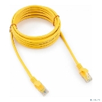 Патч-корд UTP Cablexpert cat.5e, 3м, литой, многожильный, желтый, фото11