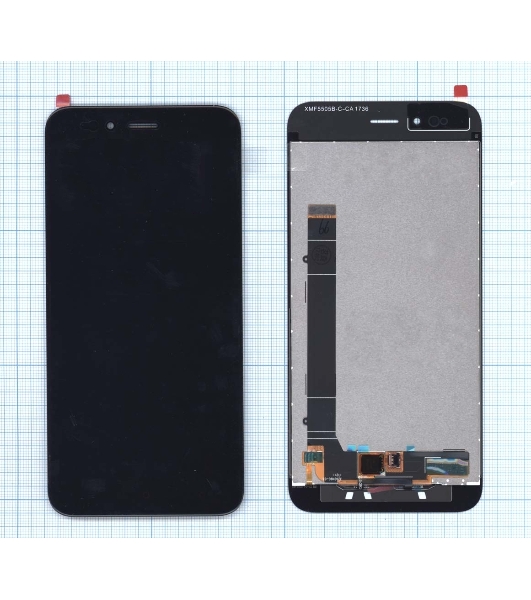 Дисплей для Xiaomi Mi A1/Mi 5X черный