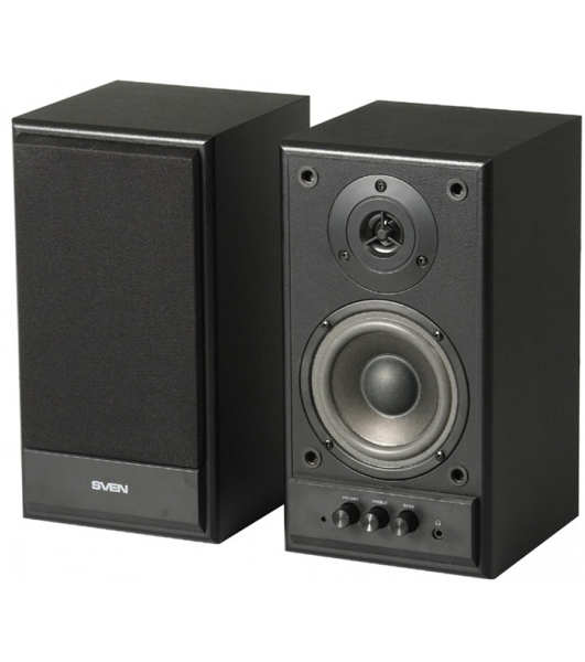 Акустическая система SVEN SPS-702 2.0 черный 40Вт