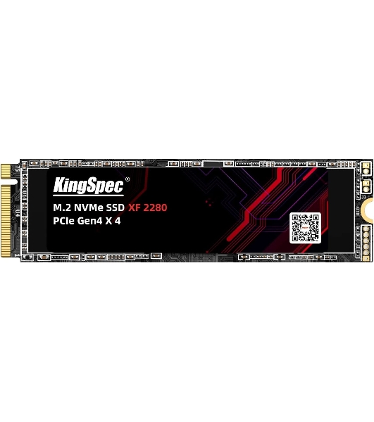 Накопитель SSD Kingspec PCI-E 4.0 x4 512Gb XF-512 M.2 2280