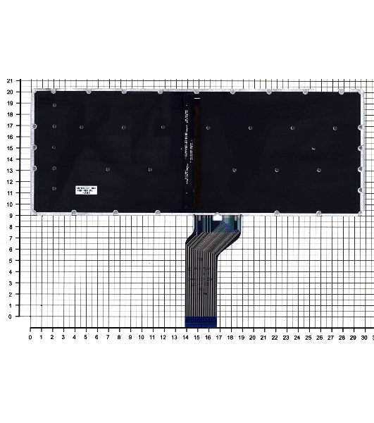 Клавиатура для ноутбука Acer Swift 3 SF314-51 черная с подсветкой