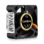 Вентилятор для корпуса ExeGate EX03010B3P черный, 30 мм, 10500 об/мин, 29 дБ, 3 pin, фото 1