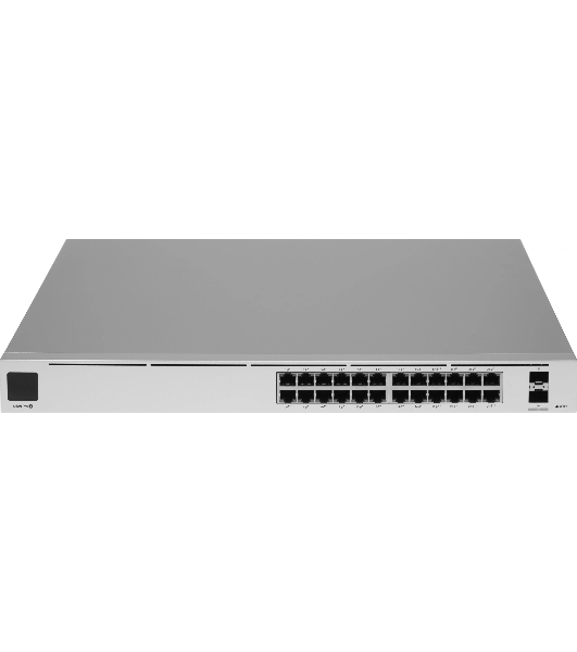 Коммутатор 24PORT 1000M 2SFP POE USW-PRO-24-POE Ubiquiti