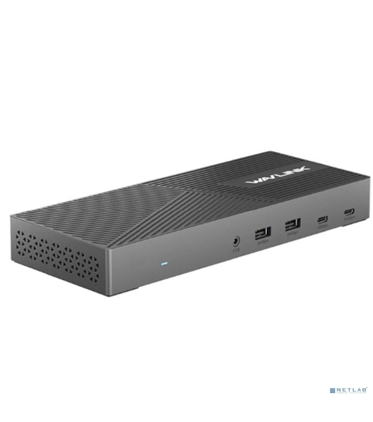 USB-концентратор WAVLINK USB-C Triple Display 4K@60Hz Universal /100W PowerDelivery Include 20V/8A Power Adapter/ 4xUSB3.0/3xUSB C/2xDP 4K 60HZ/3xHDMI 4K 60HZ/1xGigabit LAN/1xAudio In/Out