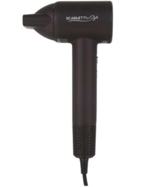 Фен Scarlett SC-HD70I43 фиолетовый, 1600 Вт, ионизация