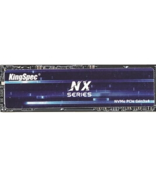Накопитель SSD KingSpec NX-2Tb, 2000Gb, PCIe 3.0 x4, M.2 2280, NVMe, R/W 3400/3100