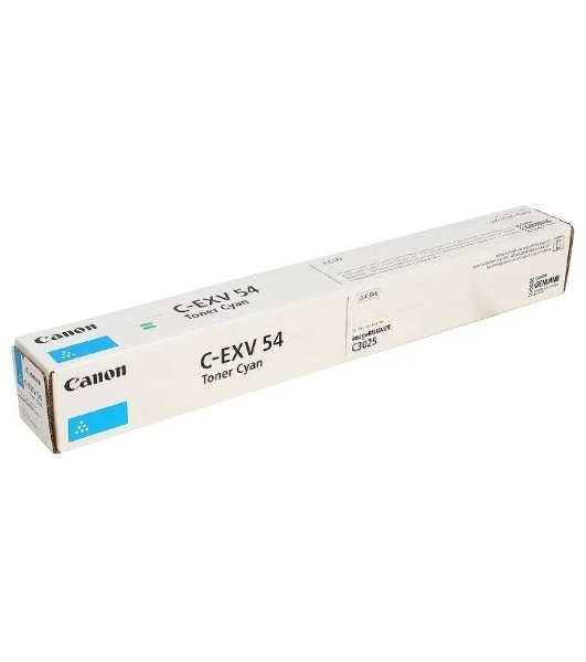 Картридж лазерный Canon C-EXV54C (1395C002) голубой (8 500) для Canon imageRUNNER C3226i/C3025i/C3025/C3125