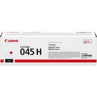 Картридж лазерный Canon 045M H пурпурный, 2200 стр., для i-SENSYS MF631/633/635, LBP611