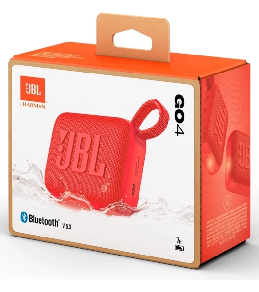 Портативная акустика JBL GO 4, красный