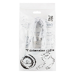 Кабель телевизионный Cablexpert, CCV-515-W-5M, Coaxial M/F, белый, 5м, фото6