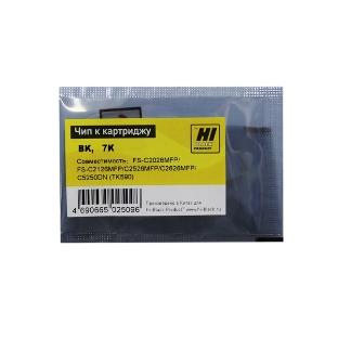 Чип Hi-Black к картриджу Kyocera Mita FS-C2026/C2126MFP/C5250DNBK, TK-590, 7К