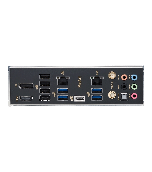 Материнская плата ASUS ProArt B760-CREATOR WIFI, LGA 1700, Intel B760, 4xDDR5, 4xSATA, 3xM.2, 1xPCI-E 5.0 x16, 1xPCI-E 4.0 x4, 1xDP, 1xHDMI, 2x2.5Gb LAN, 4xUSB-A, 1xUSB-C, 5x3.5 мм, 7.1, Standard-ATX