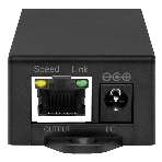 Преобразователь PoE af/at (48V) в Passive PoE (24V). Вход: коннектор RJ45 IEEE 802.3af/at/Passive PoE (37V-57V) или разъем DC 48В(2.1x5.5); Выход: Разъем RJ45 (Passive PoE 24VDC; 4,5(+); 7,8(-). Преобразователь используется для подключения 24V Passive PoE оборудования к стандартным PoE источникам. Размеры (ШхВхГ): 101 x 25 x 41 мм. Рабочая температура: -25...+60°C., фото4