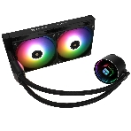 Водяное охлаждение для процессора Thermalright Frozen Notte 240 черный ARGB V2 (240мм, Black, ARGB/ Fans: 2x120мм, 72.37CFM, 27.7dBA, 2000RPM/ Pump height 54мм, 28dBA, 5300RPM, Rad thickness 27мм/ S: 1200, 1700, 1851, 2011, 2066, 115X, AM2, AM2+, AM3, AM3+, AM4, AM5, FM1, FM2, FM2+), фото14