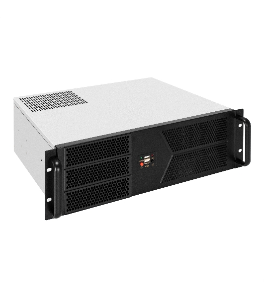 Серверный корпус ExeGate Pro 3U400-07 (RM 19', высота 3U, глубина 400, без БП, 2хUSB)