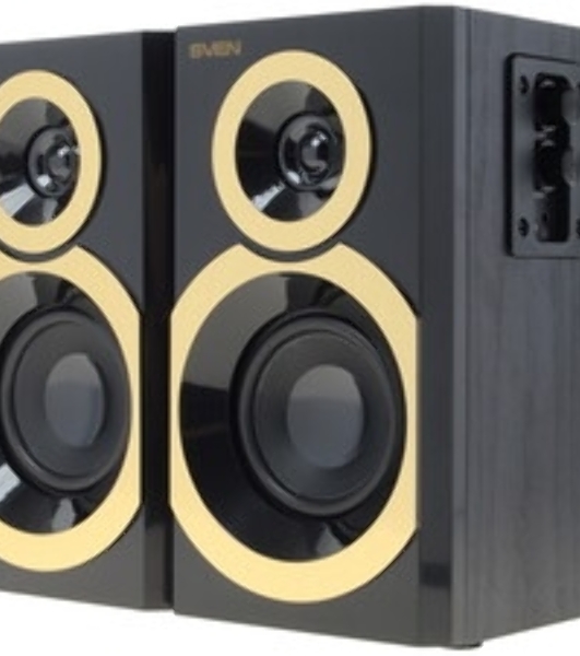 Акустическая система SVEN SPS-619 GOLD акустическая система 2.0, мощность 2х10 Вт(RMS)