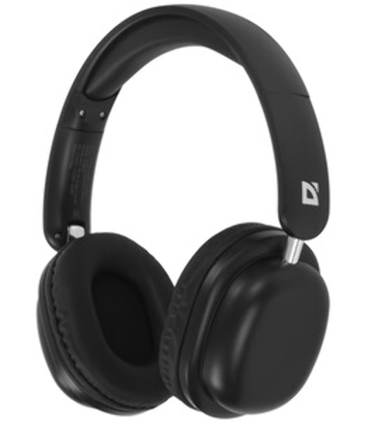Беспроводные/проводные наушники Defender FreeMotion B640 черный, накладные, Bluetooth + проводной, складная конструкция, микрофон, до 10 ч