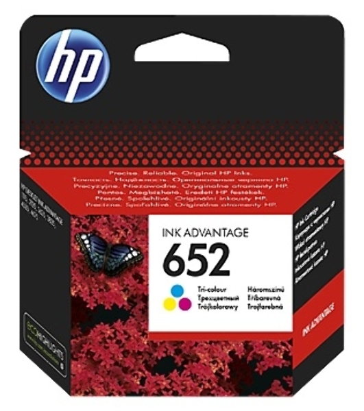 Картридж струйный HP 652 F6V24AE многоцветный, 200 стр., для HP DJ IA 1115/2135/3635/4535/3835/4675