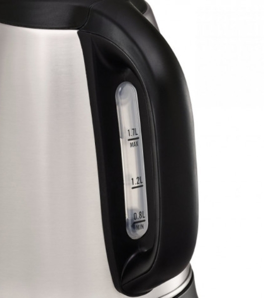 Электрочайник Tefal KI270D30 серебристый, 1.7 л, 2400 Вт, скрытый нагревательный элемент