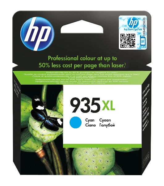 Картридж струйный HP 935XL C2P24AE голубой для HP OJ Pro 6830